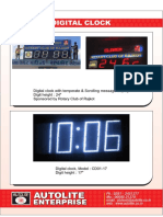 Autolite Digital Clock