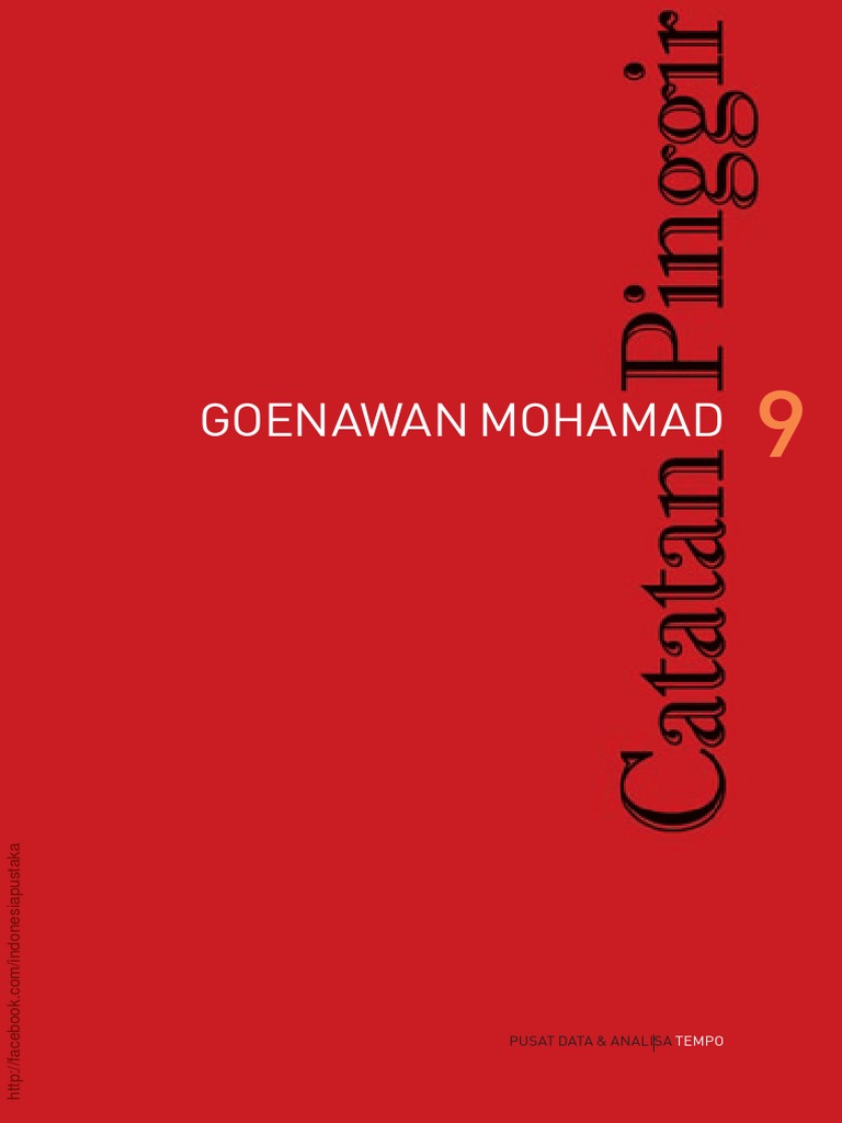 Catatan Pinggir 9 Pdf | Pdf