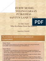 Materi Puskesmas Santun Lansia 2016