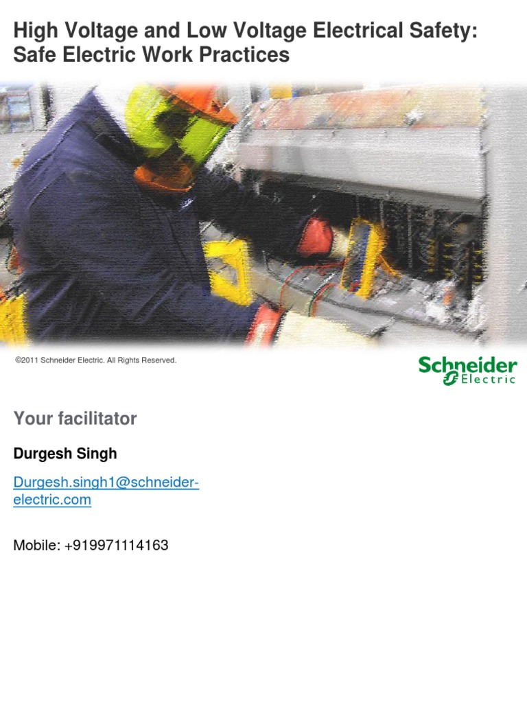 Electrical Safety ILT - Part1 - 0812 | PDF | Electricity | Personal ...