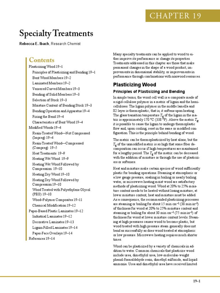 Specialty Treatments Wood Download Free PDF Plywood Young's Modulus