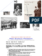 Highlights From The Life of Pier Giorgio Frassati