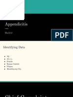 Appendicitis 