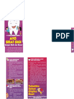 Leaflet Kesehatan Gigi Dan Mulut