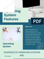 Operating System Features