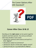 What Are The Career Options After 10th Standard