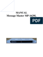 Manual Mp1629l