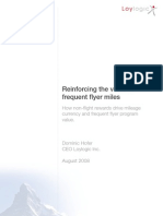 Loylogic - FFP White Paper Reinforcing the Value of Frequent Flyer Miles