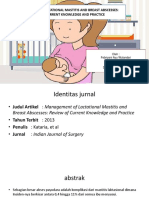 Wulan Manajemen Mastitis Laktasi Dan Abses Payudara Dr. Tony Sp.B