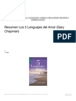 Resumen Los 5 Lenguajes Del Amor (Gary Chapman) ? LibroResumen PDF