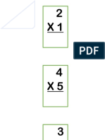 M 1 Drill Cards