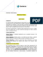 Apostila de Ação Penal Processo Penal I