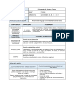 Sesión de Aprendizaje EDUCACION FISICA