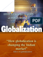 Effect of Globalization On Indian Market!
