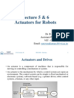 Lecture 5 6 - Actuators For Robots PDF