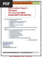 ESE Prelims GS Short Notes