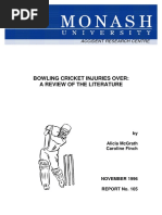 Biomechanics of Cricket Bowling Techniques | PDF | Bowling (Cricket ...
