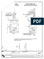 ESQUEMA DE ARMADURA DE BASES CENTRADAS Y EXCÉNTRICAS