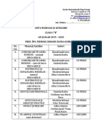 Lista Manuale