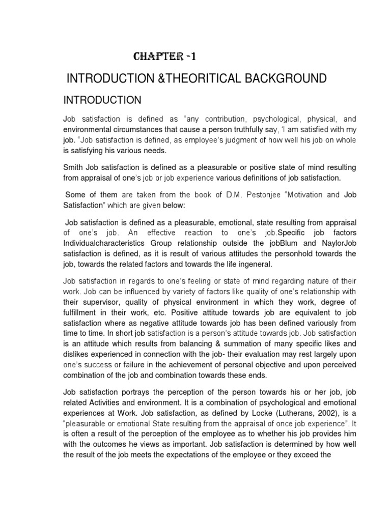 Understanding Job Satisfaction Models | PDF | Job Satisfaction | Motivation