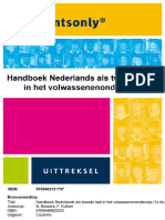 Handboek Nederlands Als Tweede Taal