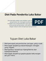 Diet Pada Penderita Luka Bakar