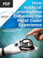 How Artificial Intelligence Enhances the Hotel Guest Experience