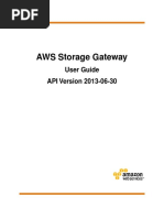 AWS Storage Gateway Userguide