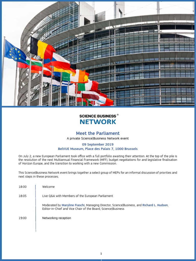 Meet The EP | PDF | European Parliament | World Politics