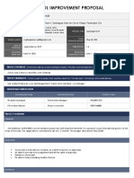 School Improvement Proposal: Project Sponsor