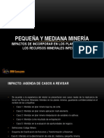 6 - Impactos Inferidos en Planes Mineros - P y M Minera - M. Trujillo - RRM Consultores (1)