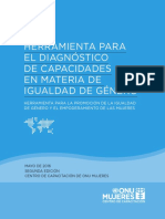 Herramienta Para El Diagnóstico de Capacidades en Materia de Igualdad de Género