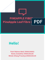 Pineapple Fiber Pineapple Leaf Fibre (Palf)