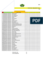 NILAI HARIAN (NH), UTS, UAS MIN 8 Aceh Besar 2019 / 2020 Mata Pelajaran: NO Nisn / Nis Nama Siswa 1 2 3 4 5 6 7 8 9 10