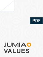 Jumia values empower employees and connect consumers