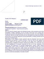 MARCOS MENDOZA, Plaintiff-Appellee, vs. FRANCISCO de LEON, ET AL., Defendants-Appellants.