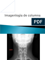 Imagenologia de Columna Cervical Medicina