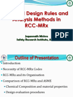 RCC-MRx-Design Rules and Analysis Methods