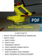 Robot Handelling Training
