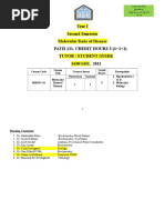 Molecular Basis of Disease Course