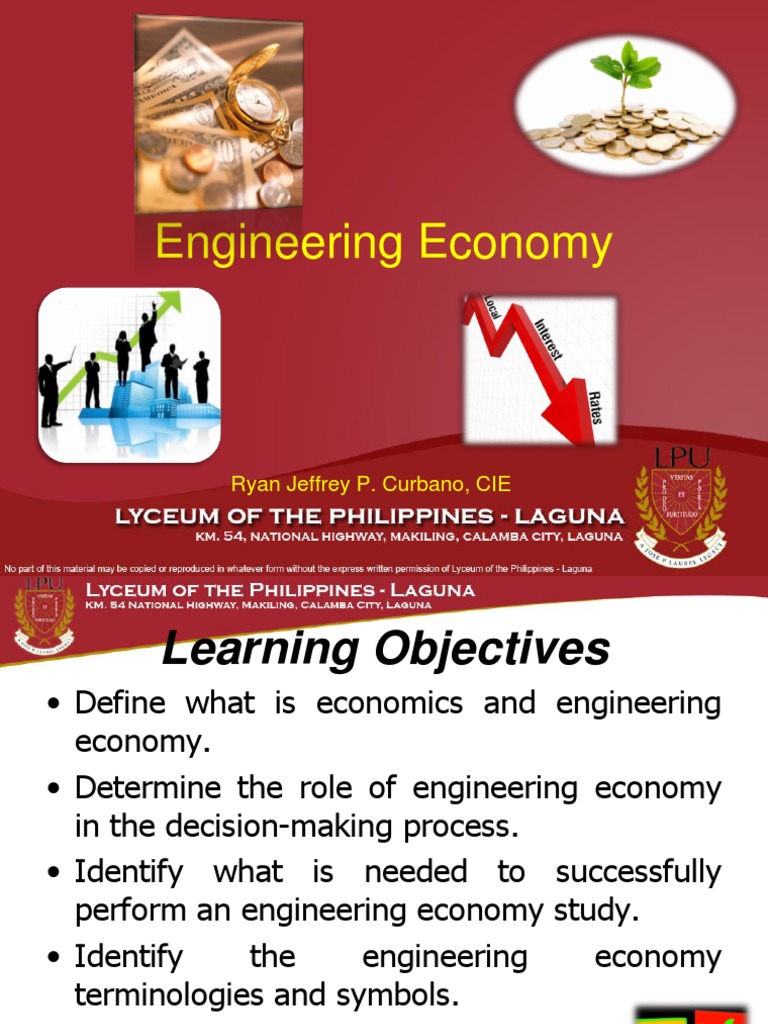 Role of Engineering Economics in Decisions | PDF | Engineering Design ...