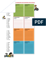 Comparative and Superlative Fun Activities Games Grammar Drills 2486