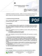 Processo Seletivo FATENE 2019.2 para Professores