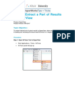 How To Extract A Part of Results in Hyperview: Topic Objective
