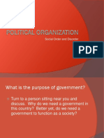 Political Organization 