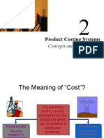 CM CH 2 Product Costing Systems
