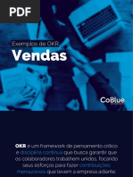 Vendas - Exemplos de OKR