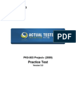 Practice Test: Comptia Pk0-003