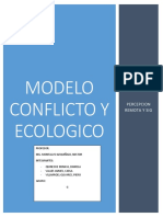 Modelo de Conflicto y Ecologico