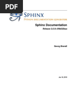 Sphinx PDF